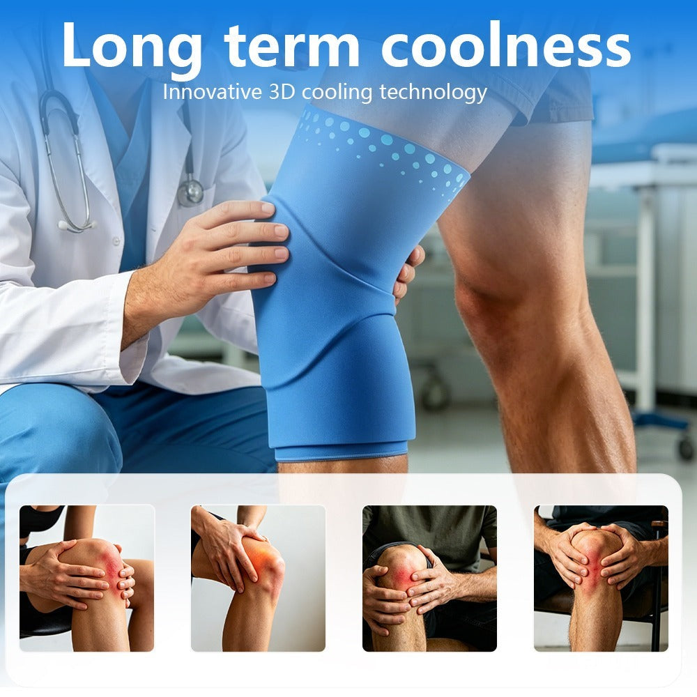 PaceEasyIce 3D used for long-lasting cooling of the knee